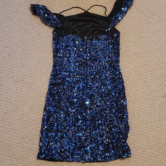 Aidan Mattox sequined mini dress - Picture 3 of 6